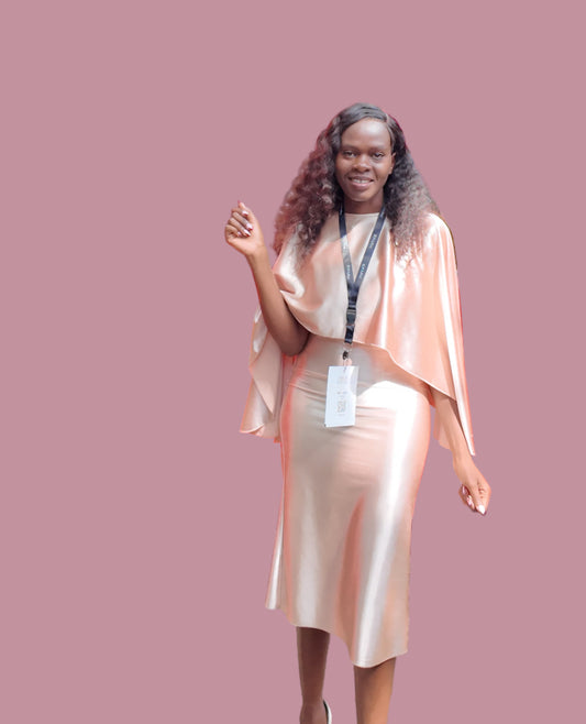 Silk/Satin dress for ladies and women